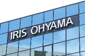 Iris Ohyama signboard and logo